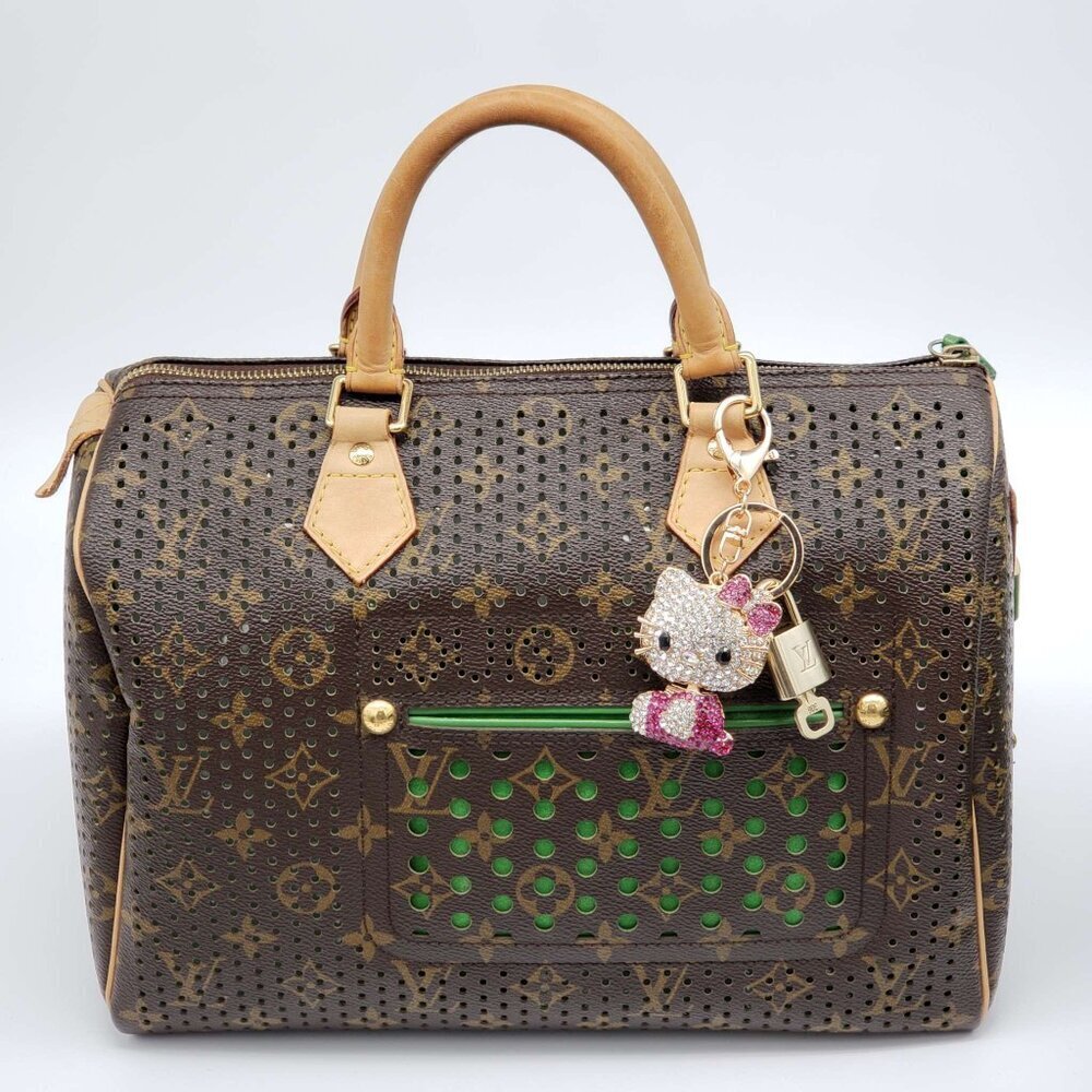 Authentic Louis Vuitton Lock & Key with unbranded Bagcharm, Keycharm 011526 - Picture 9 of 9
